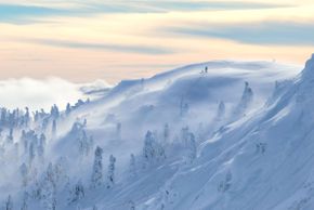 Kvitfjell is located close to Lillehammer.