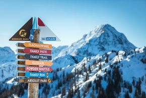 From Family Run to Absolut Park, the offer at the shuttle mountain is large.