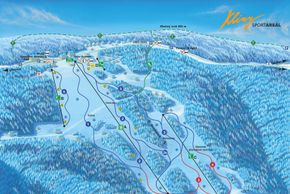 Information about the ski resort Kliny