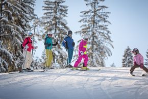 The slopes are appropriate for the entire family.