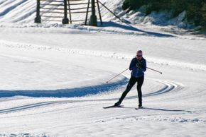 Cross-country skiing is also available at Kranjska Gora.