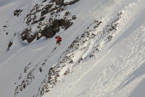 Rugged descents is what to expect here when considering yourself an expert skier or rider.