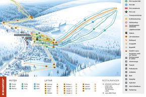 Information about the ski resort Lindvallen – Högfjället