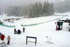 Beginners' terrain at Loveland Valley.