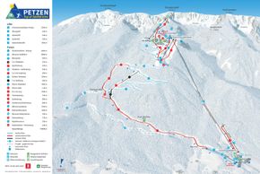 Information about the ski resort Petzen