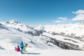 Information about the ski resort St Moritz Corvatsch Furtschellas