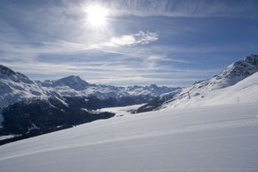 Information about the ski resort St Moritz Corviglia