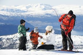 Information about the ski resort Strandafjellet