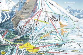 Information about the ski resort Sunshine Village