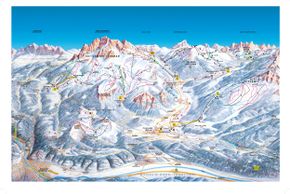 Information about the ski resort Latemar Dolomites in Obereggen