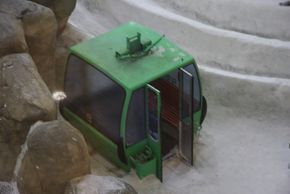 While not workable, the gondola is a popular photo spot.