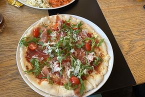 The mountain restaurant offers a wide range of different dishes.