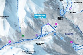 Information about the ski resort Umhausen Niederthai