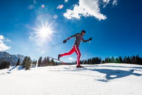 Ruhpolding is one of the cross-country skiing hotspots in the Bavarian Alps with more than 150 kilometres of trails.