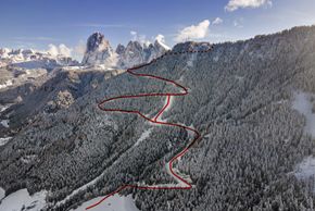 The new Pilat slope overcomes a difference in altitude of 778 metres.