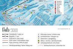 Information about the ski resort Vals