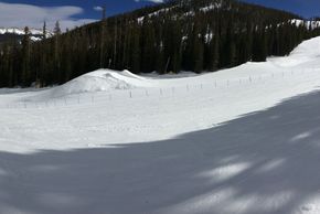 Dark Territory is one of Winter Park's terrain park and part of lower Rail Yard, which is best known among freestyle skiers .