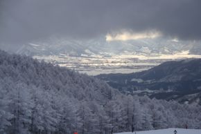 The wide runs offer fantastic views.