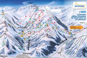 Information about the ski resort Zauchensee