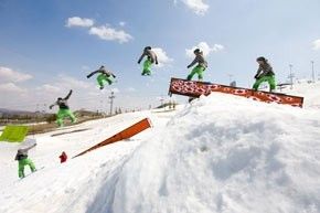 Übe deine Jumps und Moves.