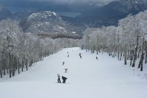 Die Abfahrten sind auch für Anfänger und Familien mit Kindern gut geeignet.