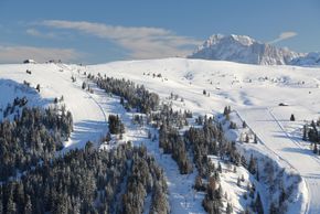 Insgesamt 62 Pistenkilometer laden zum Skifahren und Snowboarden ein.