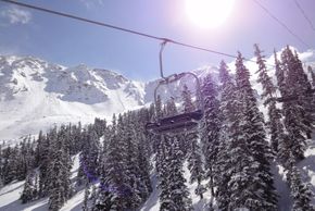 Die Liftanlagen sind für amerikanische Verhältnisse durchaus modern, können aber mit dem europäischen Standard nicht ganz Schritt halten.