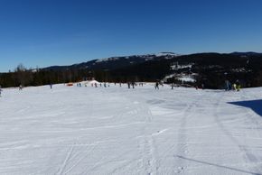 Extra breite Pisten finden Anfänger vor allem am Thurnhofhang (Piste H).