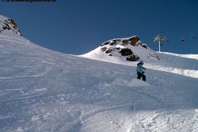 Freeriden bei Hörnli Piste!