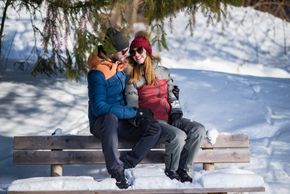 In Wiesing gibt es einige schöne Winterwanderwege.