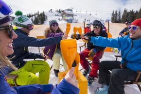 Die Champagne Bar in Aspen Mountain