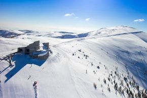 In den Kärnter Nockbergen befindet sich das Skigebiet Bad Kleinkirchheim mit seinen 103km präparierten Pisten.