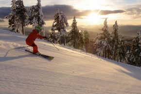 Im Baldy Mountain Resort gibt es 35 Abfahrten.