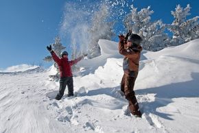 Schnee gibt es am Sportberg Goldeck genug.