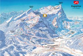 Pistenplan Garmisch Classic