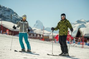 Skifahren auf der Hannigalp