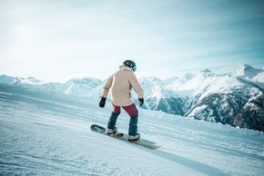 Auch Snowboarder fühlen sich hier wohl.