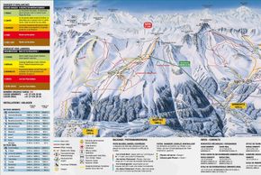 Pistenplan Grimentz Zinal