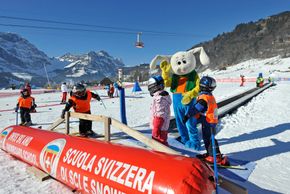 Bei den Skischulen in Engelberg sind die Anfänger bestens aufgehoben.