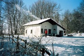 Die Skihütte des Ski-und Langlaufvereins in Ernstberg.