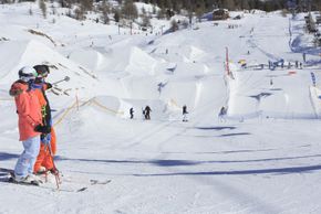 Freestyle-Fans finden hier 7 Snowparks.