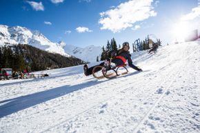 Rodelbahn in Fendels