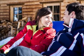 Sonnenterrasse beim Restaurant Sattelklause