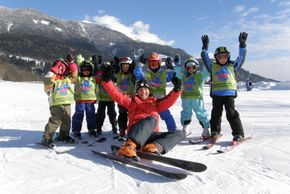 Skineulinge sind bei der ortsansässigen Skischule bestens aufgehoben.