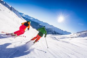 Das Familienskigebiet Kappl bietet 42 Pistenkilometer.