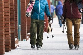 Keystone Downtown hat mit seinen Lokalen und Geschäften einiges im Angebot.