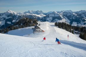 Wundervolle Abfahrten kennzeichen das gesamte Skigebiet