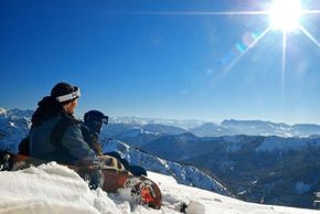 Ausblick vom Hochfelln