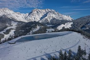 Speicherbecken Natrun in Maria Alm