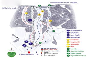Pistenplan Hauereck